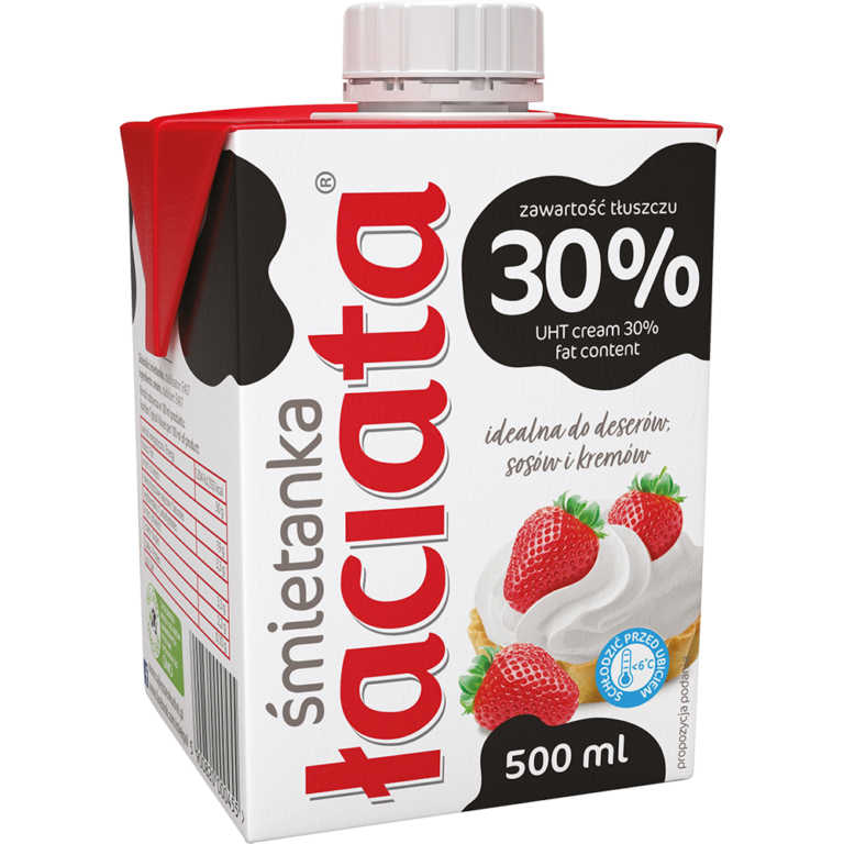 MLEKPOL LACIATA 30% UHT CREAM 500ML