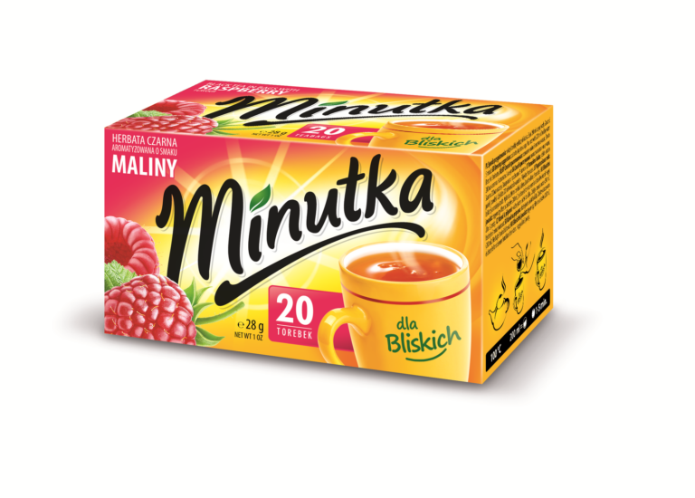 HERBATA MINUTKA MALINA  20TB