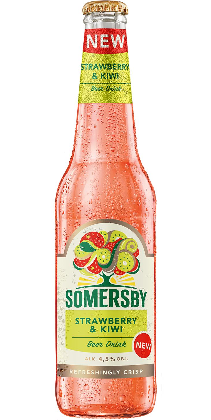 PIWO SOMERSBY TRUSKAWKA KIWI 4.5% 400ML BUT