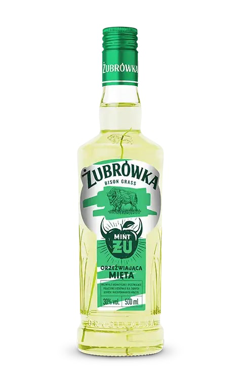 ZUBROWKA REFRESH MINT VODKA 30% 500ML