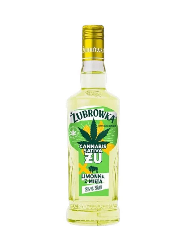 ZUBROWKA SATIVA LIME MINT 25% 500ML