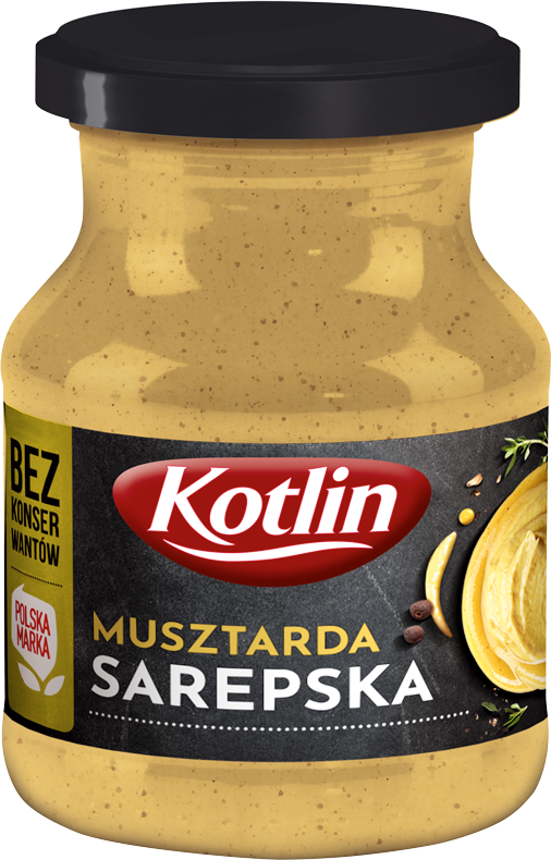 MUSZTARDA 170G SAREPSKA SZKLO KOTLIN