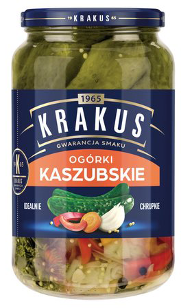 KRAKUS PICKLED CUCUMBERS 870G