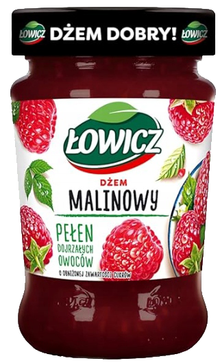 JAM 280G RASPBERRY LOWICZ