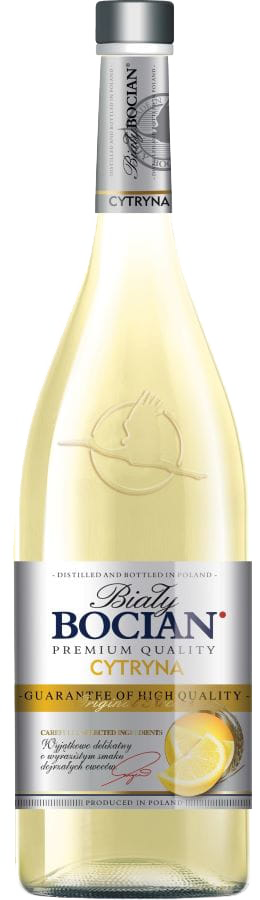 WODKA BIALY BOCIAN CYTRYNA 28% 500ML