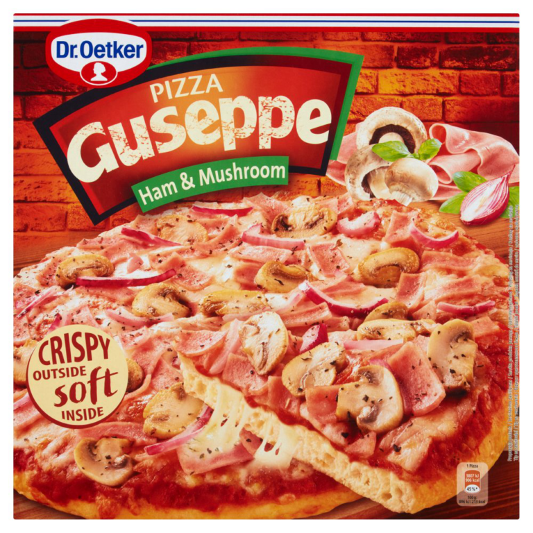DR OETKER PIZZA GUSEPPE HAM/MUSHROOMS 440G