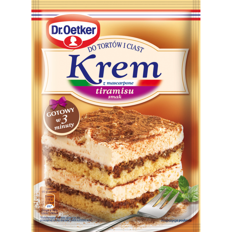 KREM DR.OETKER DO TORTOW TIRAMISU 109G