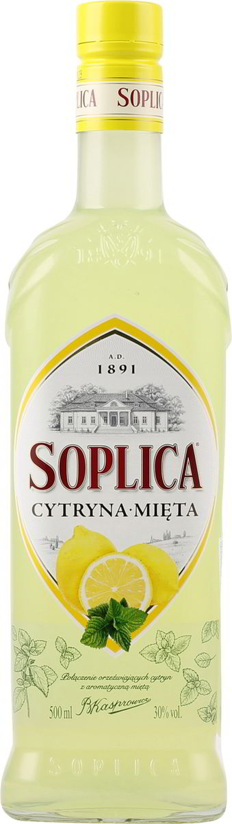 SOPLICA LEMON WITH MINT VODKA ALC.28% 500ML
