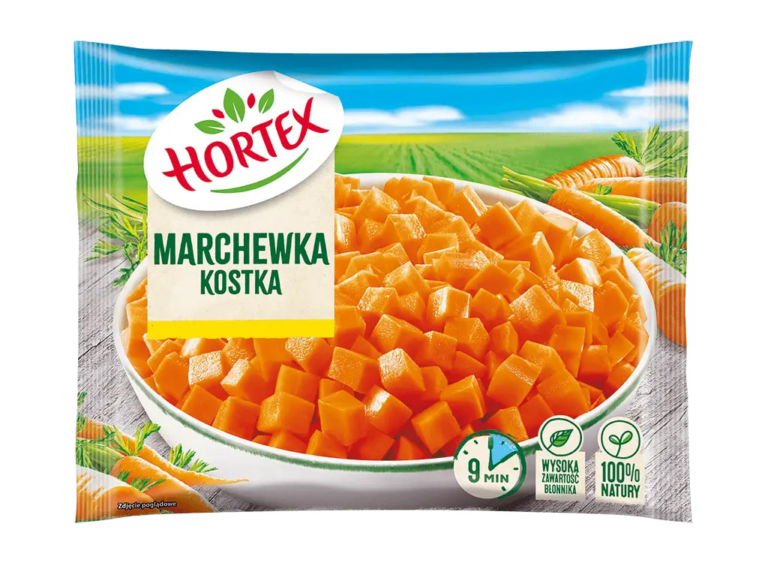 HORTEX CARROT DICE 450G