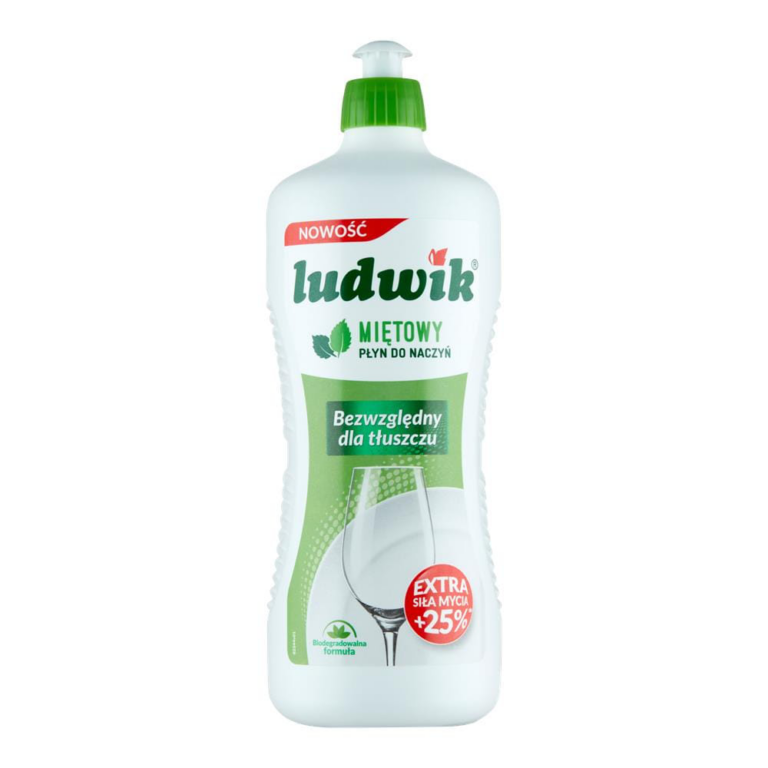 LUDWIK DISH WASHING LIQUID 900ML MINT