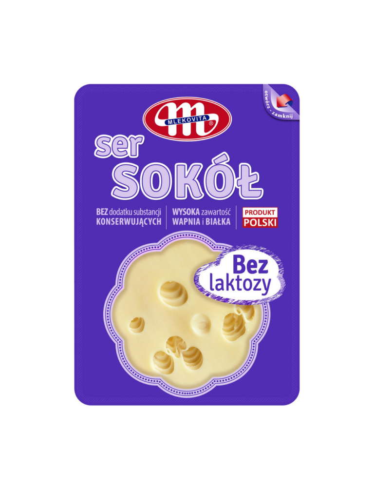 MLEKOVITA LACTOFREE SOKOL CHEESE 150G