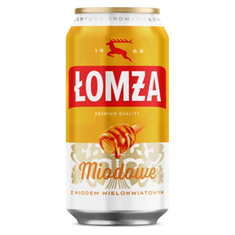 PIWO LOMZA MIODOWE 5.7% 400ML PUSZKA