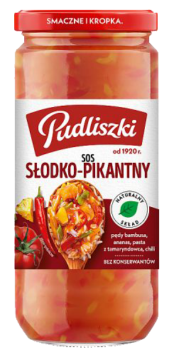 PUDLISZKI SAUCE 480G SWEET AND SOUR SPICY