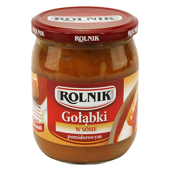 ROLNIK - JAR OF CABBAGE ROLLS IN TOMATO SAUCE 540ML/500G