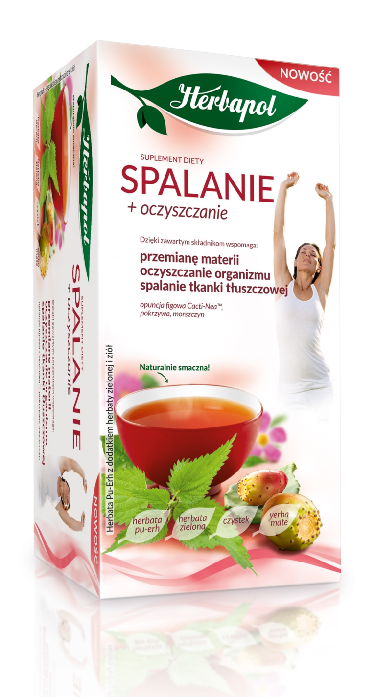 HERBAPOL PURIFY+SLIM DIET SUPPLEMENT PU-ERH TEA WITH HERBAL