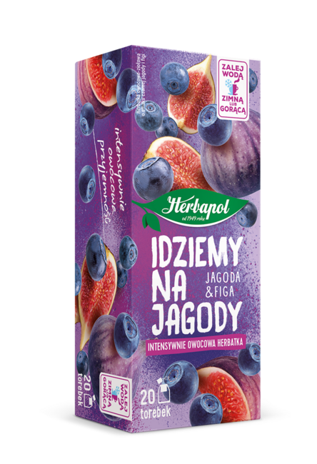HERBAPOL TEA BLUEBERRY AND FIG 20*2G