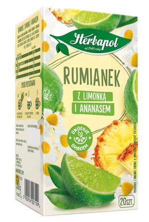 HERBAPOL CHAMOMILE WITH LIME AND PINAPPLE 20*1.5G