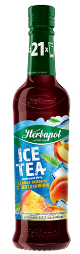 HERBAPOL SYRUP ICE TEA PEACH SUPLEMENT 420ML
