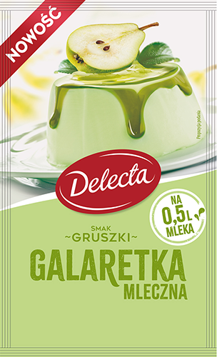 DELECTA MILK JELLY OF PEAR FLAVOUR 60G
