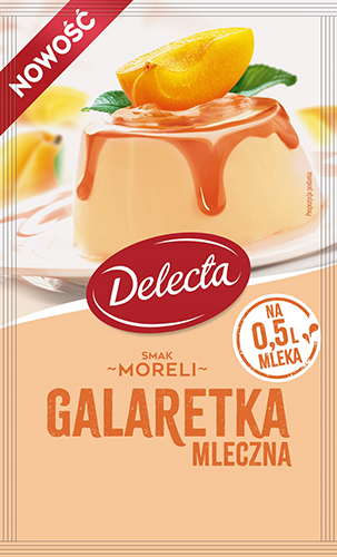 DELECTA MILK JELLY OF APRICOT FLAVOUR 60G
