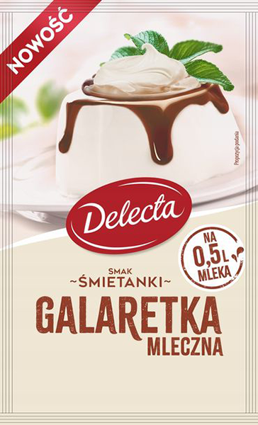 DELECTA MILK JELLY OF CREAMY FLAVOUR 60G