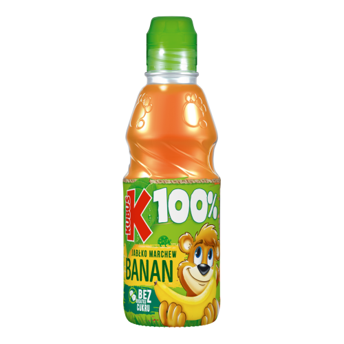 KUBUS JUICE 100% BANANA APPLE CARROT 300ML