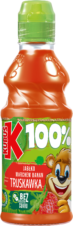 KUBUS JUICE 100% STRAWBERRY 300ML