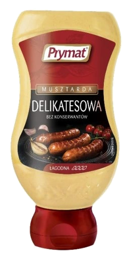 MUSZTARDA PRYMAT 300G - DELIKATESOWA