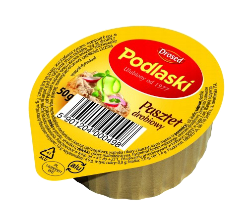 PODLASKI POULTRY PATE 50G DROSED