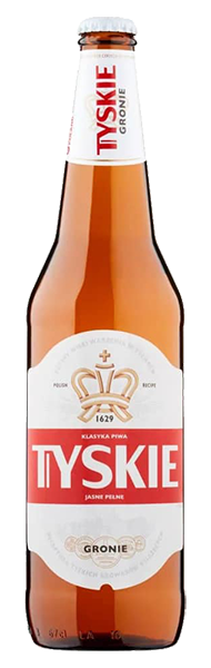 TYSKIE BEER 650ML BOTTLE
