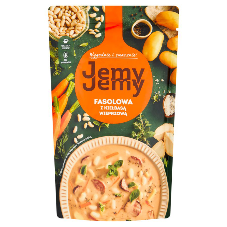 JEMY JEMY BEAN SOUP WITH SAUSAGE 450G