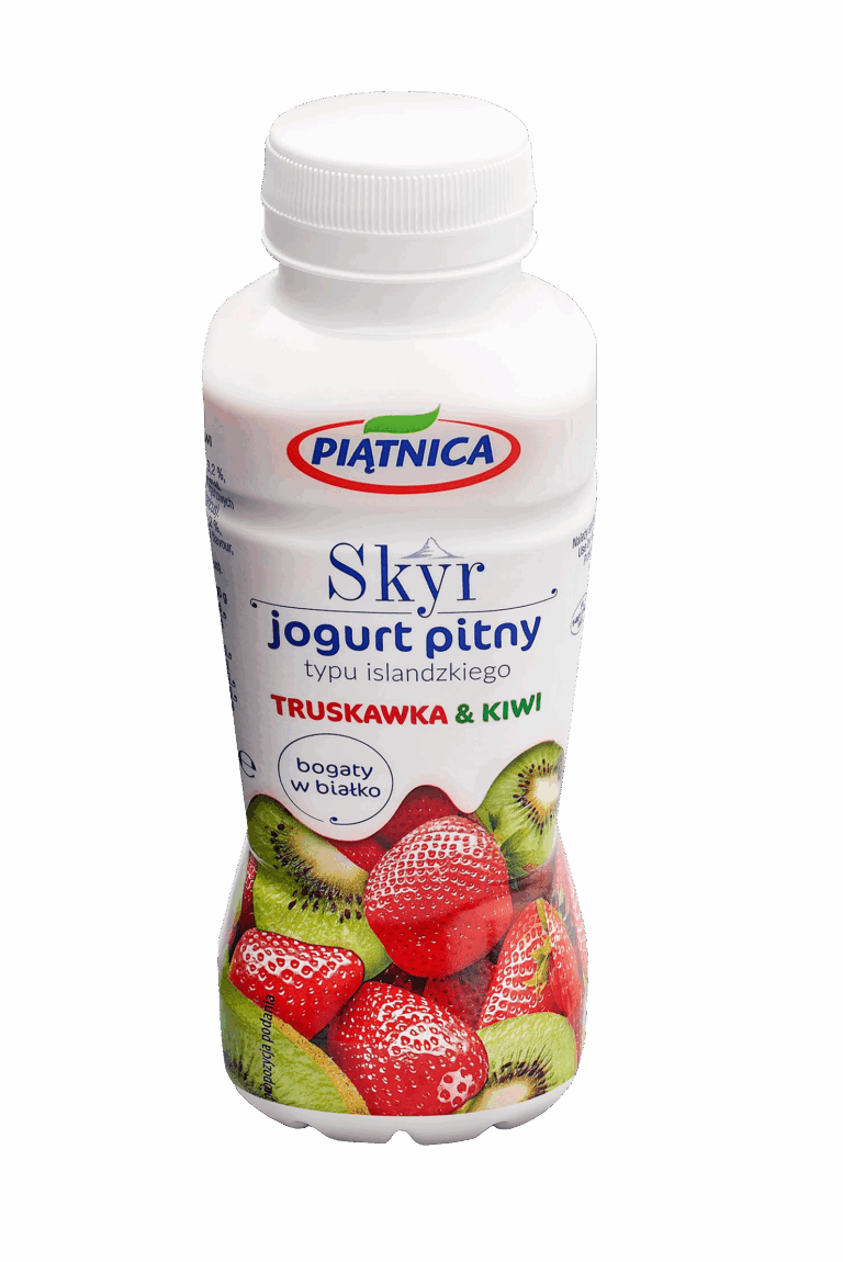 JOGURT PITNY SKYR TRUSKAWKA-KIWI 330ML PIATNICA