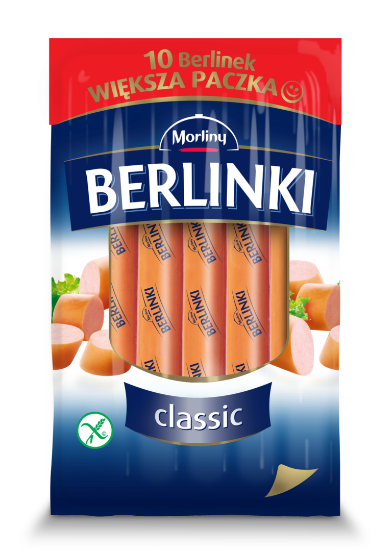 SAUSAGES BERLINKI CLASSIC 500G (10 PCS)