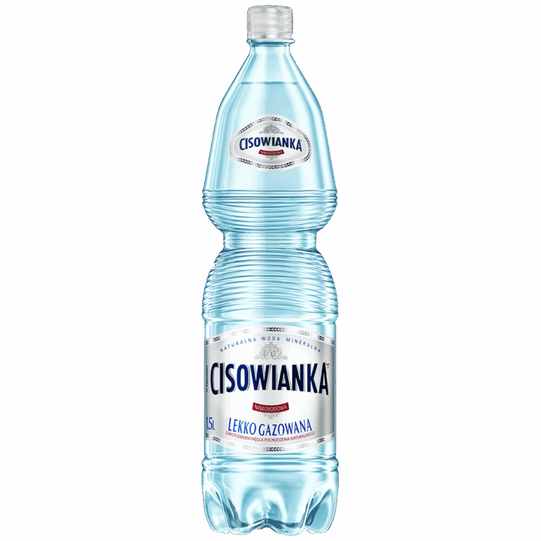 CISOWIANKA NATURAL MINERAL LOW-SODIUM LIGHTLY 1,5L