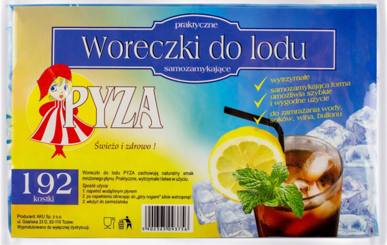 PYZA ICE CUBE BAGS (192 CUBES)