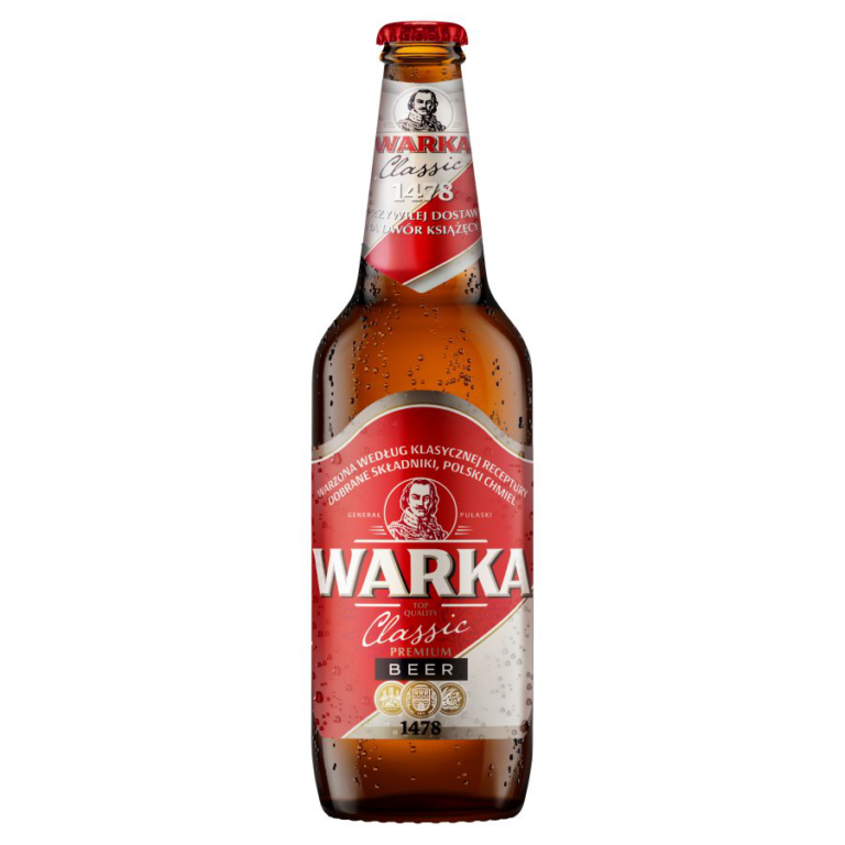 BEER WARKA RED 5,5% 500ML
