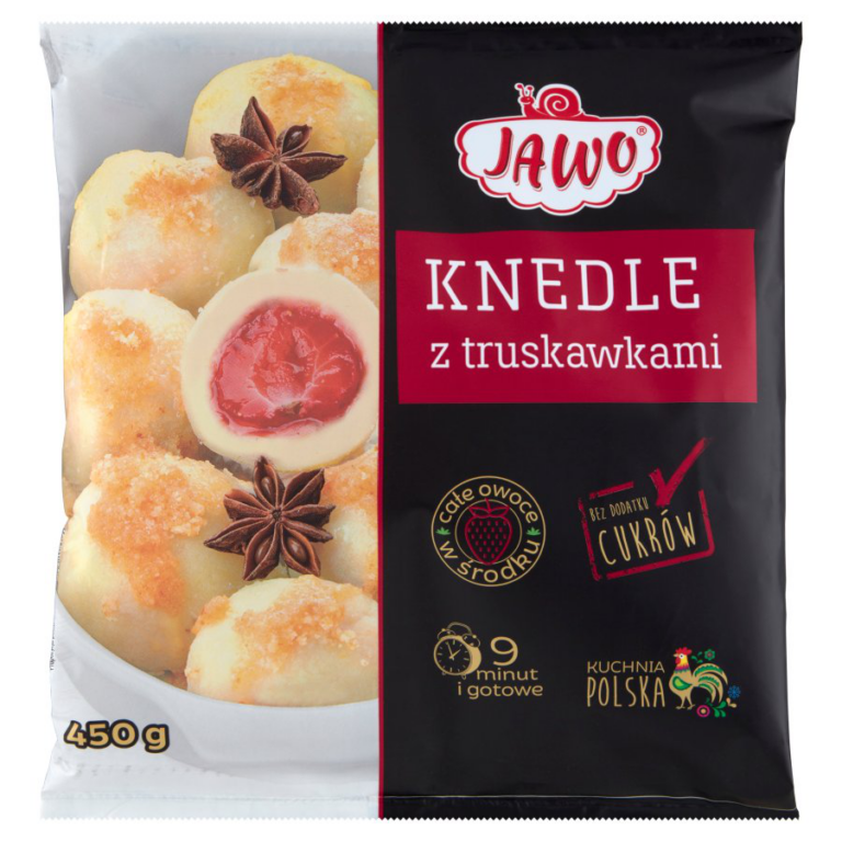 JAWO FLOUR POTATOE DUMPLINGS WITH STRAWBERRIES 450G