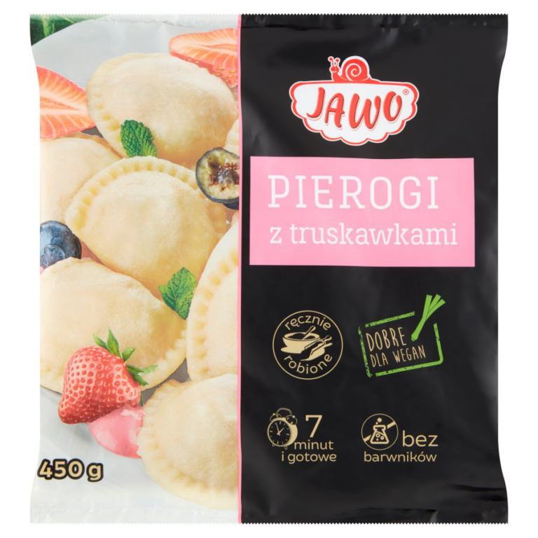 JAWO DUMPLINGS WITH STRAWBERRIES 450G