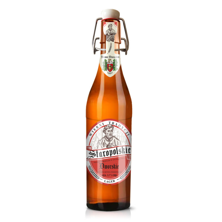 BEER STAROPOLSKIE DWORSKIE 5.7% 500ML