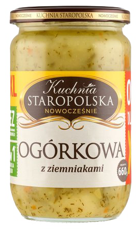 KUCHNIA STAROPOLSKA CUCUMBER SOUP WITH POTATOES 660G