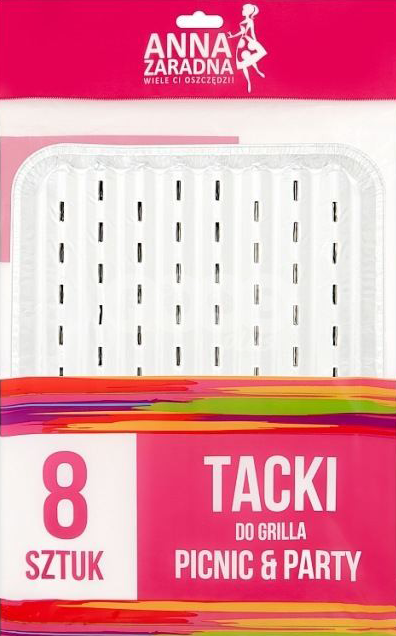 GRILL TRAYS 8 PCS ANNA ZARADNA