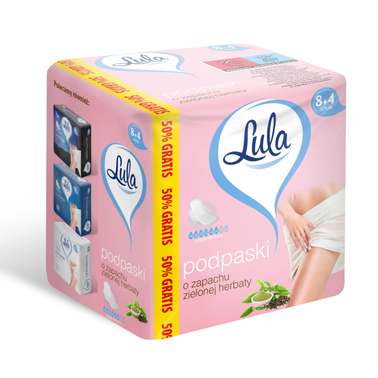 LULA PINK GREEN TEA 12 PADS