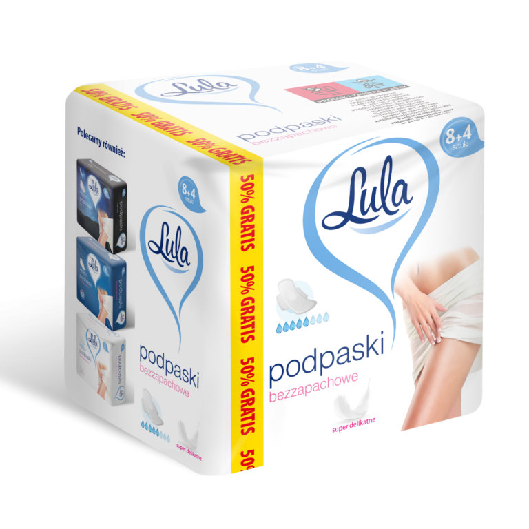 LULA WHITE UNSCENTED 12 PADS