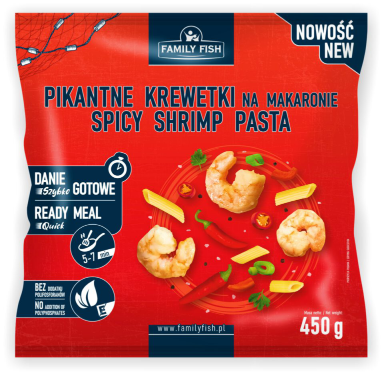 NORD SPICY PASTA WITH PRAWNS 400G