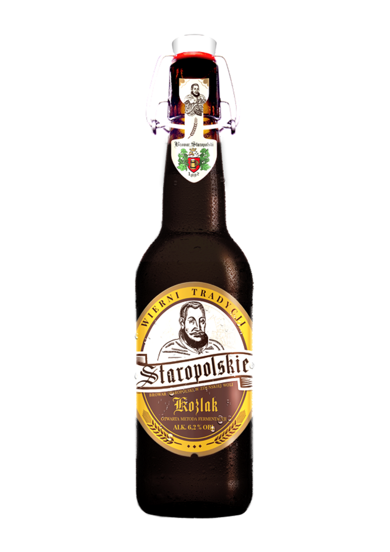 BEER STAROPOLSKIE KOZLAK 6.2% 500ML