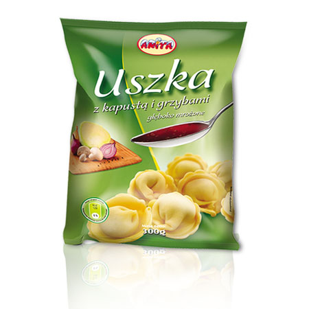 ANITA TORTELLINI WITH CABBAGE AND MUSHROOMS 300G