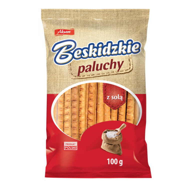 BESKIDZKIE SALTED STICKS 100G