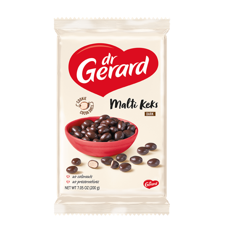 DR GERARD BISCUITS MALTIKEKS DARK CHOCOLATE 200G