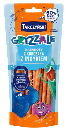TARCZYNSKI GRYZZALE DRY SMOKED POULTRY SAUSAGES 90G