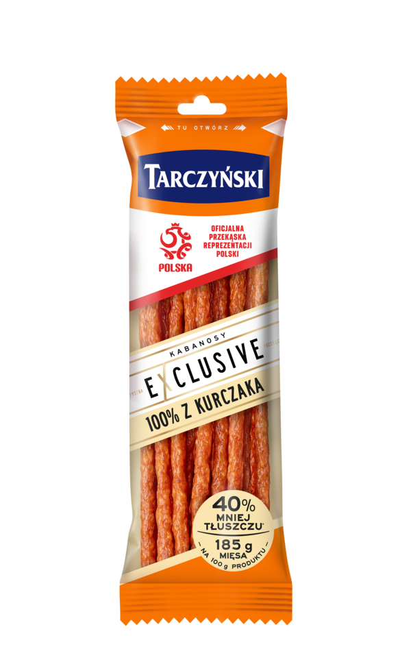 TARCZYNSKI EXCLUSIVE SAUSAGES CHICKEN 100% 105G